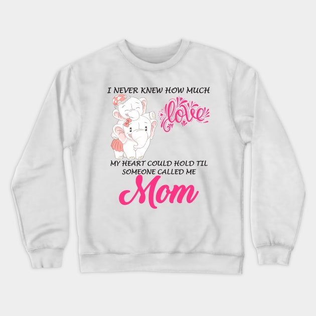 I never knew how much love my heart could hold Crewneck Sweatshirt by WorkMemes